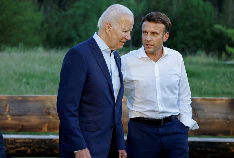 Joe Biden will receive Emmanuel Macron for the first state visit of the current US administration. Reuters