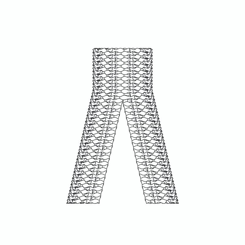 A front elevation of AAU Anastas's model of While We Wait, which will be exhibited at the V&A Museum and at Concrete, at Alserkal Avenue, in 2017