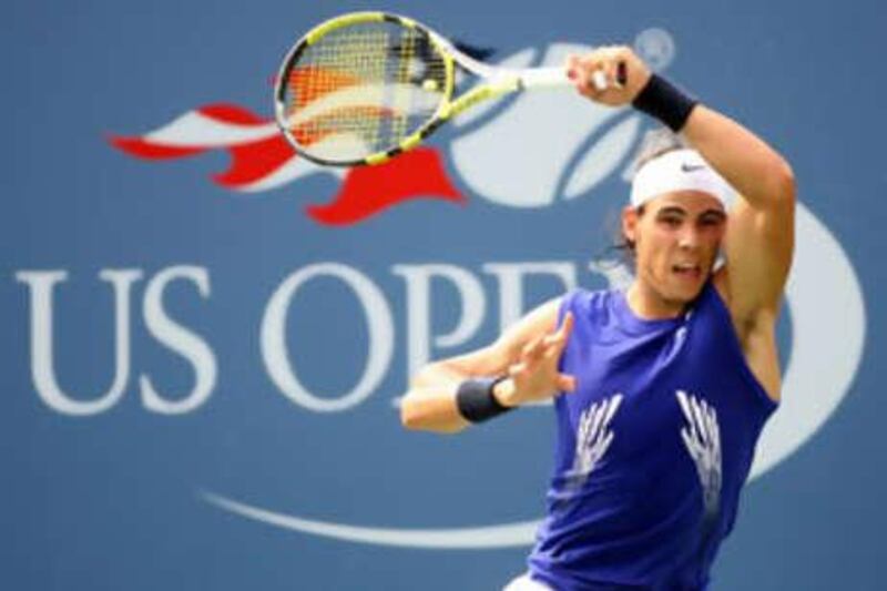 It is the Spaniard Rafael Nadal's first Grand Slam tournament as the world's No 1 player.