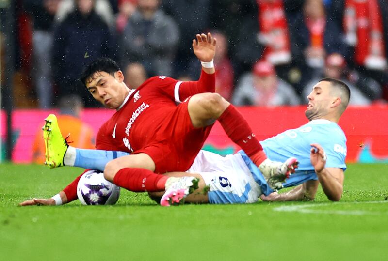 Started numerous Liverpool counter-attacks by winning possession in centre of park. Fine performance from Japanese midfielder - one of his best in a red shirt. Reuters