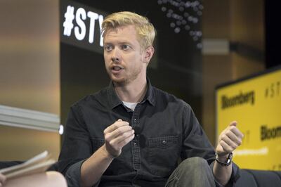 Steve Huffman, chief executive officer and co-founder of Reddit Inc., speaks during the Sooner Than You Think' conference in the Brooklyn borough of New York, U.S., on Tuesday, Oct. 16, 2018. From AI-enabled robo-investing to the implications for retail of a cashless world to the impact on monetary policy if and when governments move to digital tender, technological innovation is rapidly changing our relationship to money, creating major new opportunities but also creating poorly understood risks. Photographer: Alex Flynn/Bloomberg via Getty Images