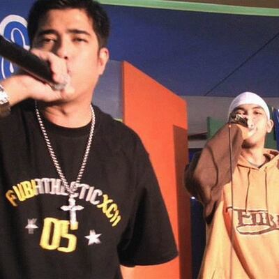 Filipino hip-hop pioneer Francis Magalona, left. Photo: Street Pinas