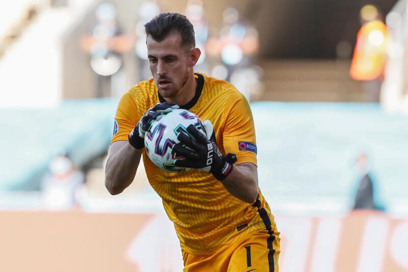 SLOVAKIA PLAYER RATINGS: Martin Dubravka : 4 - In 18 minutes, went from hero to zero. He denied Morata from the spot with a good save but soon after, the ball was in his net through a bizarre own goal. He made a mistake for the second too, capping off a nightmare day for the goalkeeper. AP