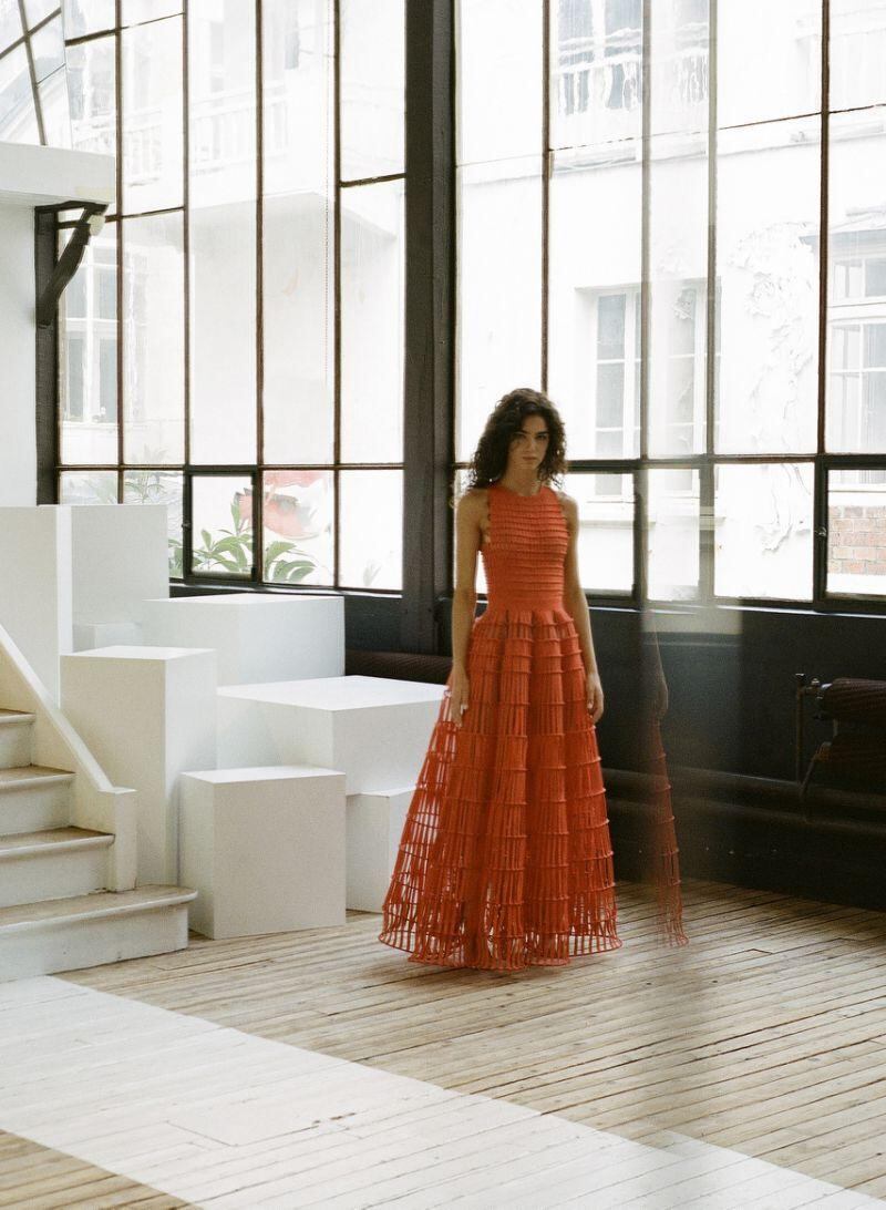 The single dress designed by Maison Rabih Kayrouz for autumn / winter 2020 haute couture
