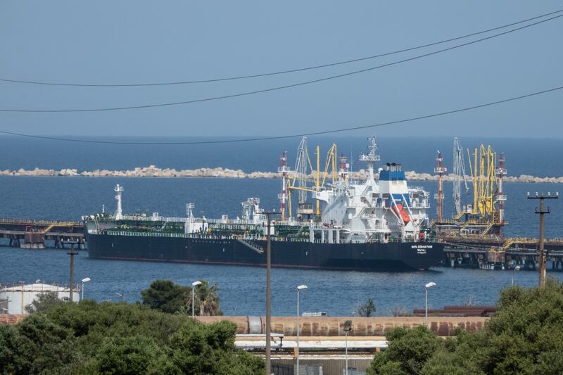 Russian oil tankers will be denied financing or insurance by EU countries if their cargo flouts the price cap. AP