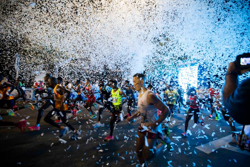 The Adnoc Abu Dhabi Marathon saw another excellent turnout
