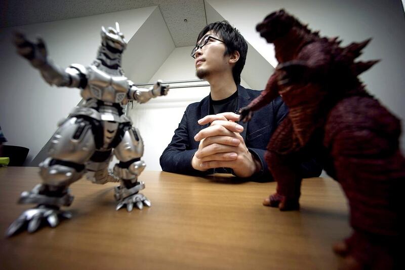 Shunsuke Fujita, the producer of the new Godzilla videogame. AP Photo