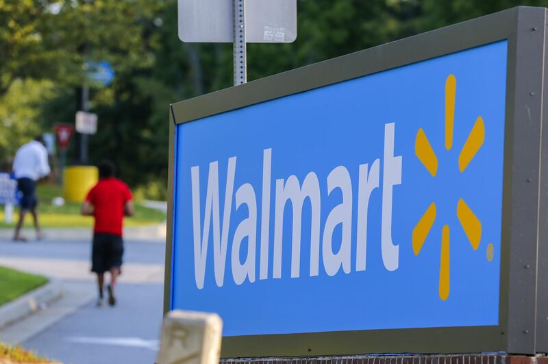 epa06952745 (FILE) - The entrance to a Walmart store in Decatur, Georgia, USA, 27 August 2015 (reissued 16 August 2018). Walmart on 16 August 2018 released their 2nd quarter 2018 results, saying their revenue stood at 128 billion USD, an increase of 4,7 per cent year-on-year. Walmart International net sales were 29,5 billion USD, an incrase of 4,0 per cent.  EPA/ERIK S. LESSER