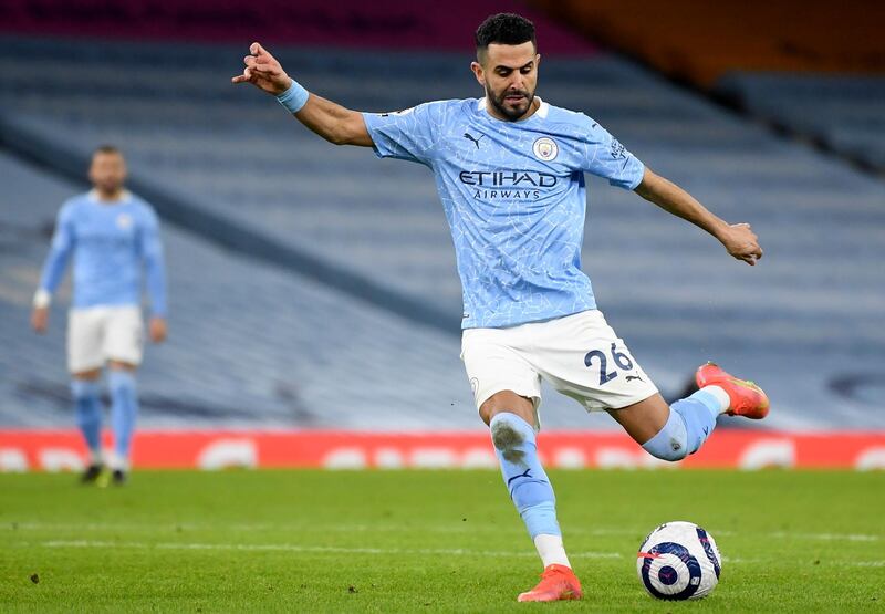 Riyad Mahrez - 9, The Algerian was such a threat. Scored with a great strike from outside the box, then his good footwork and effort going off the post lead to the third, before he scored another of his own. EPA