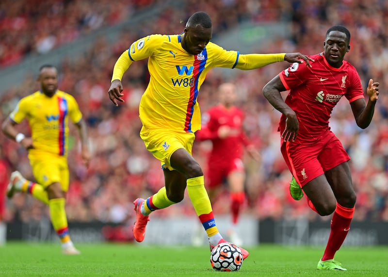 Christian Benteke - 5. The Belgian won a number of free headers in the opposition area but failed to make the most of them. Taken off in the 65th minute and replaced by Edouard. AFP