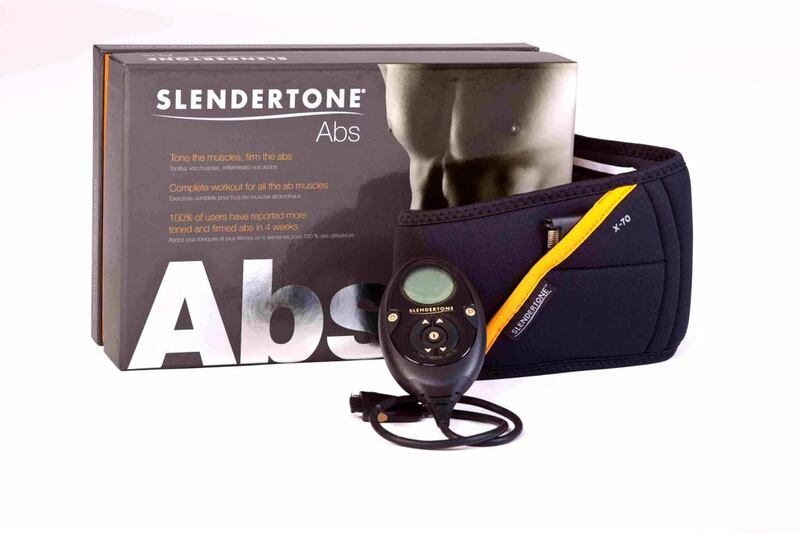 Slendertone at Sun & Sand Sports in Dubai has come up with some novel Father’s Day gadgets the whole family may well want to borrow. For Dh350 you can buy a pair of electronic upper-arm toners, designed to work the tricep and bicep muscles. Improvements can reportedly be seen in just six weeks if used five times a day. If a washboard stomach is more your father’s desire, then opt for the abs belt accessory for Dh1,050. www.slendertone.ae Courtesy Slendertone 