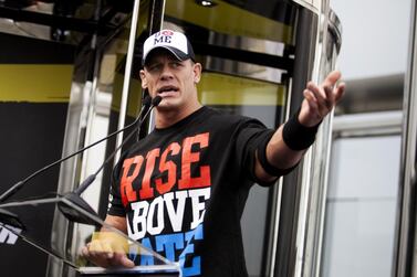 John Cena's most recent post, which just showed the name 'Abdulmalik', confused some fans. Sarah Dea / The National