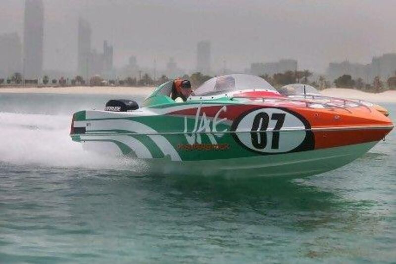 Powerboat P1 launched its SuperStock series at Emirates Place Marina yesterday.