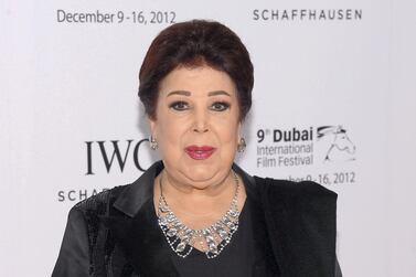 Ragaa Al Geddawy, pictured at the Dubai International Film Festival in 2012, died on July 5, 2020. Getty Images