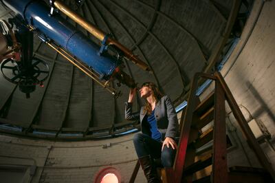 Prof Lisa Kaltenegger is ready for the moment we spot signs of life in the cosmos. Photo: Cornell University