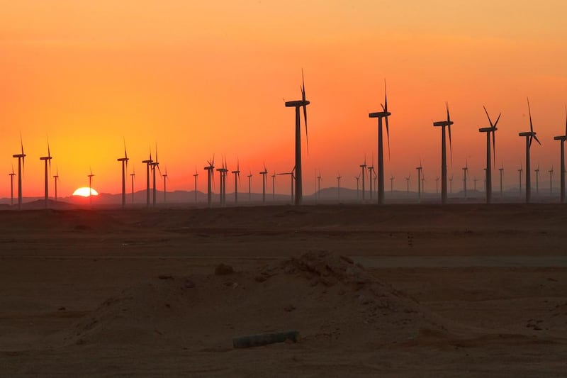 Saudi Arabia is expected to tender up to 800MW of wind capacity this year. Victoria Hazou / The National