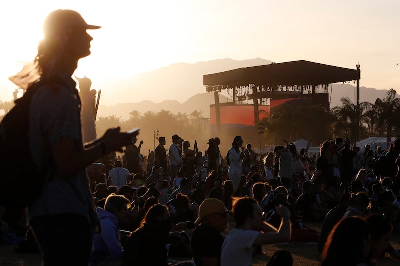 5. California hosts the annual Coachella Valley Music and Arts Festival. EPA 