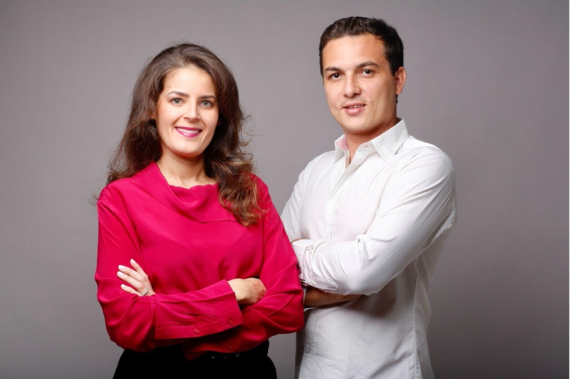 Sophia Alj and Ismael Belkhayat, founders of start-up Chari. Photo: Chari