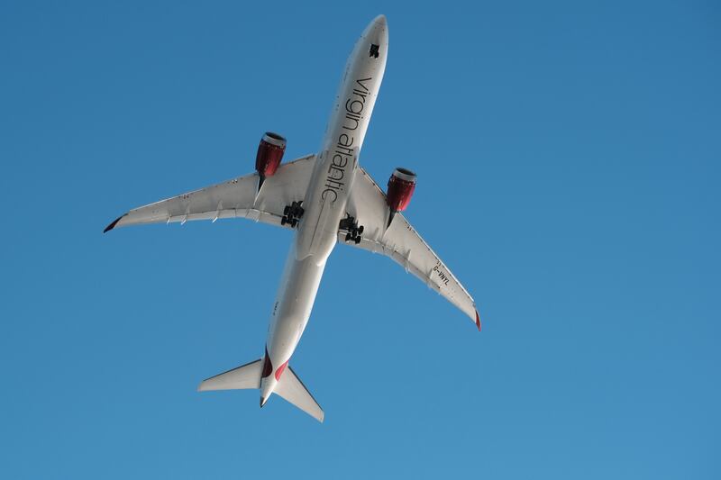 Virgin Atlantic and Virgin Australia rank seventh. Getty