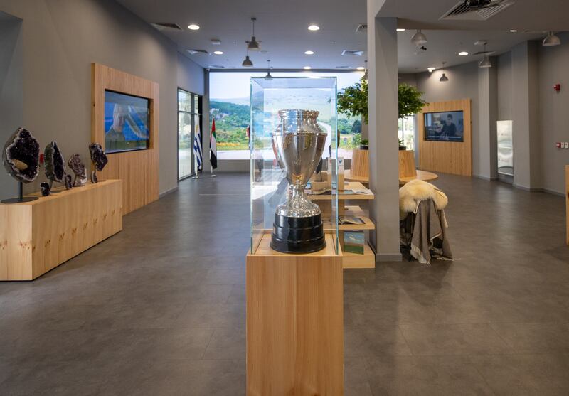 Interior of the Uruguay Pavilion. Mahmoud Khaled / Expo 2020 Dubai