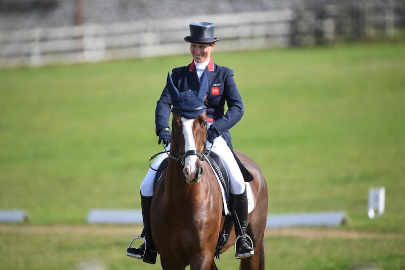 PA via Reuters
Zara Tindall on Class Affair competing in the dressage during the Burnham Market International Horse Trials in Norfolk.No Use UK. No Use Ireland. No Use Belgium. No Use France. No Use Germany. No Use Japan. No Use China. No Use Norway. No Use Sweden. No Use Denmark. No Use Holland