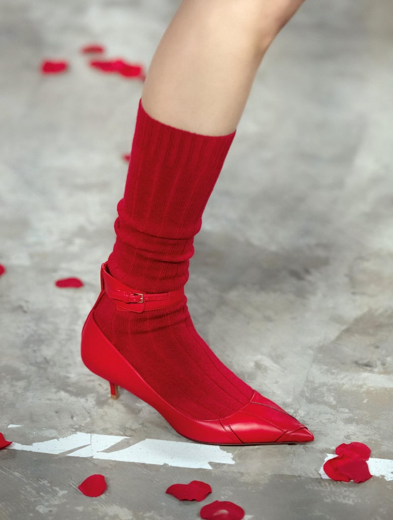 Footwear from the Valentino pre-fall collection 