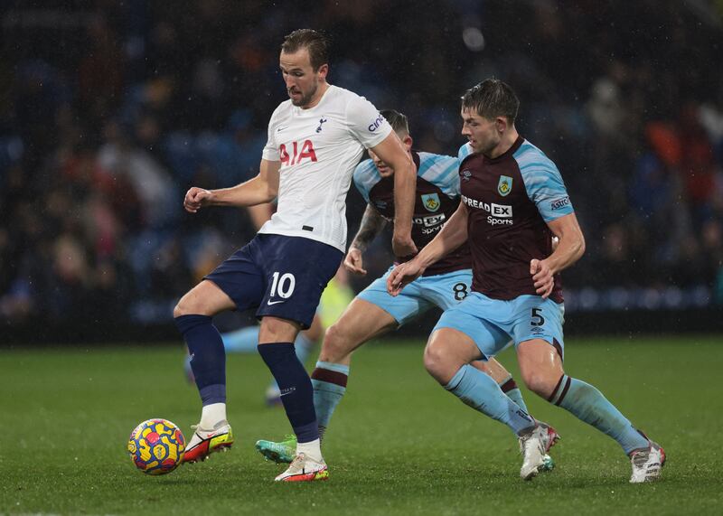 Harry Kane 6 - After a frustrating first half, he nearly headed his team into the lead after the break when he connected with Son’s free-kick, only to be denied by the woodwork. Fired just wide when Romero disposed Burnley. Reuters