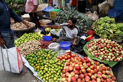 India's economy is forecast to grow by 6.8 per cent in 2022 and 6.1 per cent next year, according to the IMF. EPA