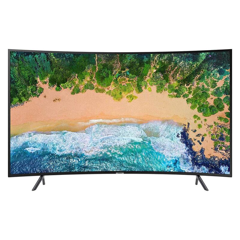 Samsung 65-inch UHD curved Smart TV - UA65NU7300KXZN - Series 7 - black, Dh2,488, amazon.ae