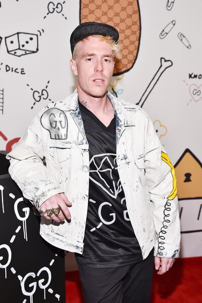 NEW YORK, NY - SEPTEMBER 14:  Musician Trouble Andrew AKA Guccighost attends the GucciGhost Global Launch Event on September 14, 2016 in New York City.  (Photo by Bryan Bedder/Getty Images for GUCCI)
