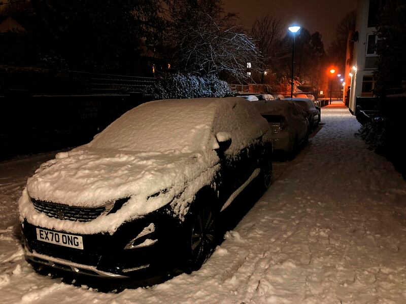 Camden, north London. AP