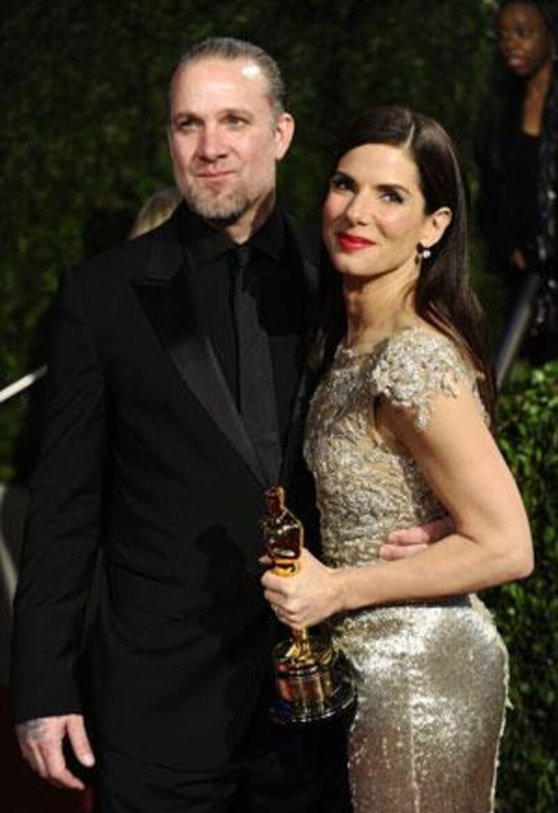 Sandra Bullock and Jesse James.