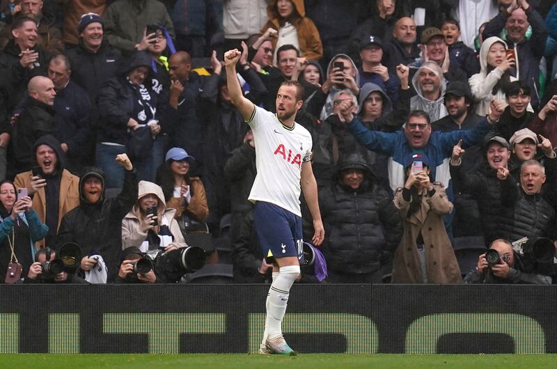 CF: Harry Kane (Tottenham). Moved above Wayne Rooney in the Premier League’s all-time top scorers list, his 209th goal proving the difference in Tottenham’s 1-0 win over Crystal Palace. Will Kane still be a Spurs player next season, though? PA