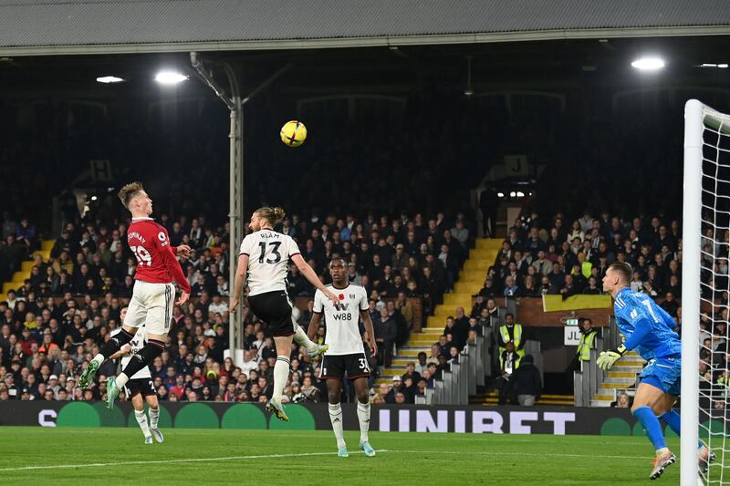 SUBS: Scott McTominay  (On for Elanga 55’) 6: Straight into an attacking position, which was odd.  Headed great chance well over in last 10 minutes. AFP