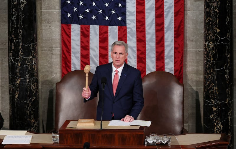 Speaker of the House Kevin McCarthy will reportedly meet President Tsai Ing-wen in his home state of California. Reuters