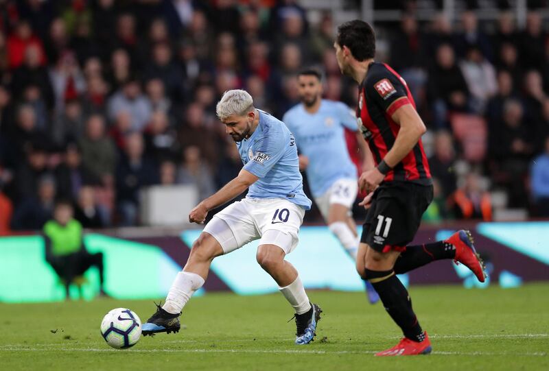 Manchester City 3 Watford 0, Saturday, 9.30pm. Watford have lost their past seven league clashes to City and difficult to see that changing here. Sergio Aguero, pictured, has scored 10 times against Watford in the past and more goals should come the Argentine's way here. Getty