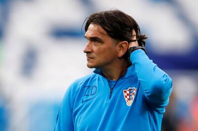 FILE PHOTO: Soccer Football - World Cup - Croatia Training - Kaliningrad Stadium, Kaliningrad, Russia - June 15, 2018   Croatia coach Zlatko Dalic during training   REUTERS/Matthew Childs/File Photo