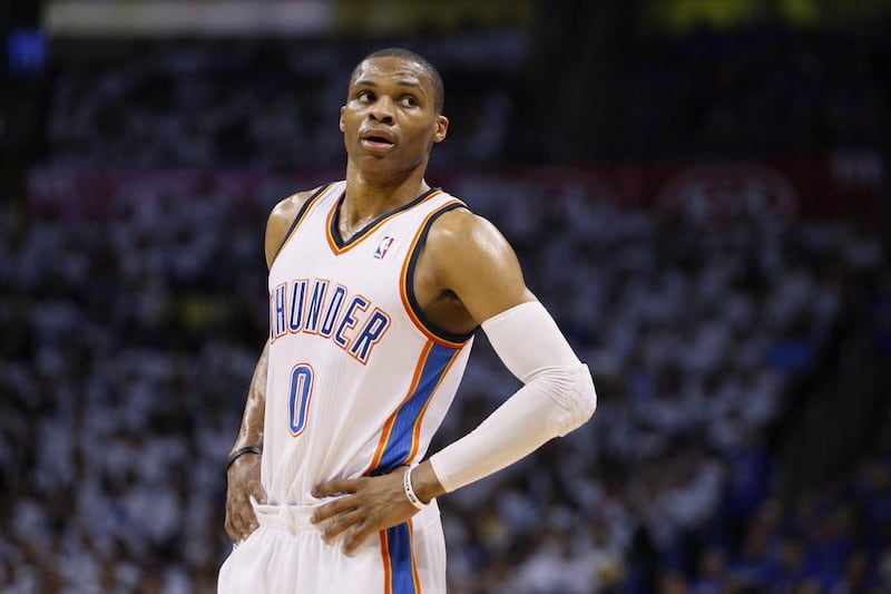 Russell Westbrook and the Oklahoma City Thunder have the best record in the Western Conference at 22-4. Bill Waugh / Reuters