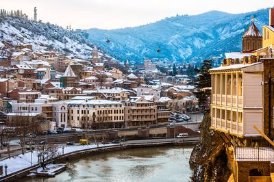 Flydubai's winter holiday packages offer cut-price travel to Tbilisi, Georgia and more. Photo: flydubai