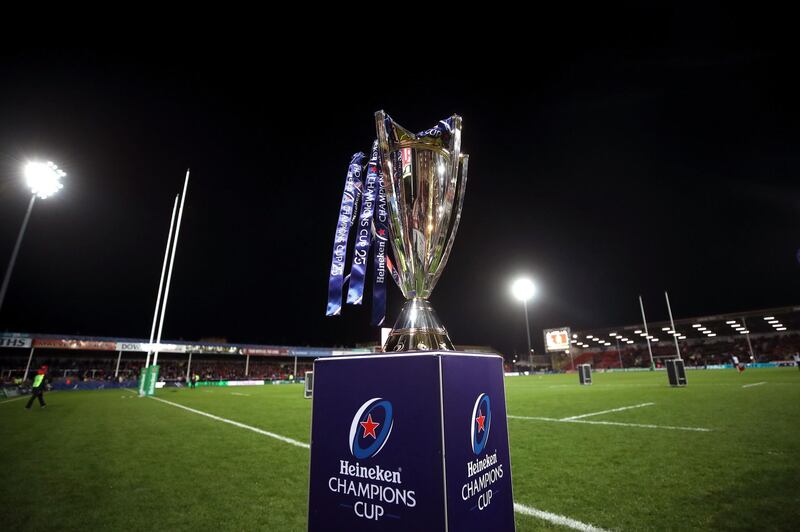 File photo dated 15-11-2019 of the Heineken Champions Cup. PA Photo. Issue date: Monday March 16, 2020. The Heineken Champions Cup and Challenge Cup quarter-finals have been postponed due to the coronavirus outbreak, organisers have announced. See PA story SPORT Coronavirus. Photo credit should read Nick Potts/PA Wire.