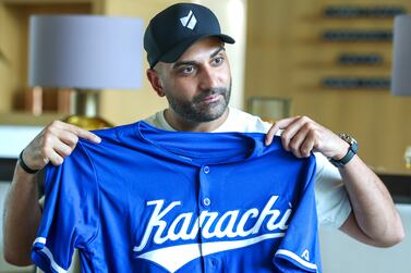 Baseball interview with Kash Shaikh, president, ceo, and co-owner of Baseball United. Victor Besa / The National