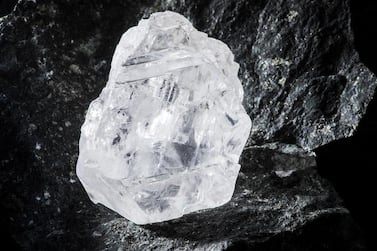 Lesedi La Rona, or The Lady, was found in a Botswana mine and sold to a Dubai-based Graff Diamonds for $53m last year. Courtesy Lucara Diamonds