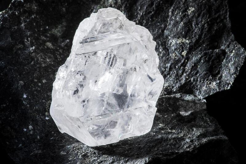 Lesedi La Rona, or The Lady, was found in a Botswana mine and sold to Graff Diamonds for $53 million in 2017. Courtesy Lucara Diamonds