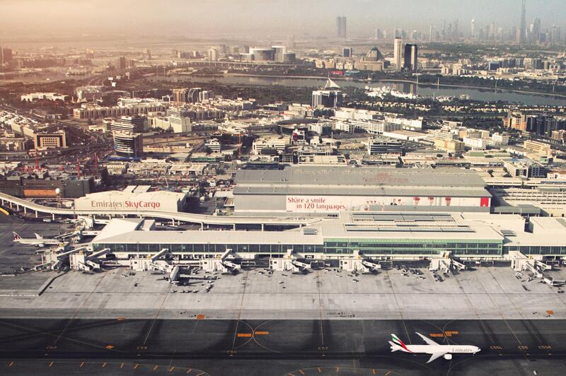 DXB Concourse D Aerial. Photo: Dubai Airports