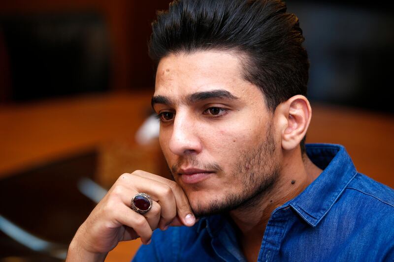 Dubai, United Arab Emirates - July 13th, 2017: Palestinian pop singer Mohammed Assaf on Thursday, July 13th, 2017, Media City in Dubai. Chris Whiteoak for The National