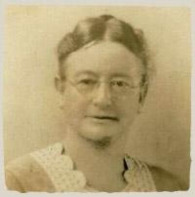 Sarah Hosmon, of the Arabian Mission and later founder of the Sarah Hosmon Hospital in Sharjah in an early undated photograph.