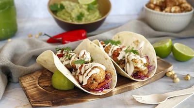 Cauli Tacos (Dh29) from Bloom Vegan Kitchen