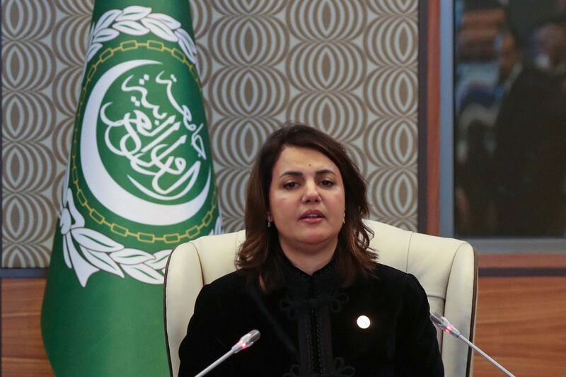 Sacked foreign minister Najla Mangoush is believed to have left for Turkey on a government-linked plane. AFP