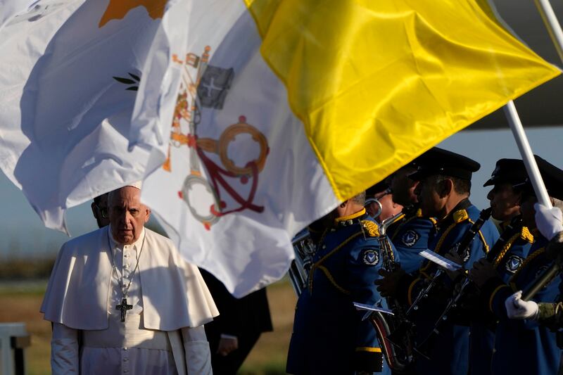 Pope Francis's trip to Cyprus and Greece is drawing new attention to the plight of migrants on Europe's borders. AP