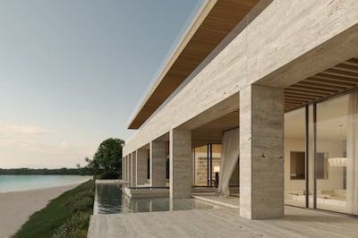 The new beachfront gated community will have mansions of between 1,100 square metres and 3,000 square metres. Photo: JIIC